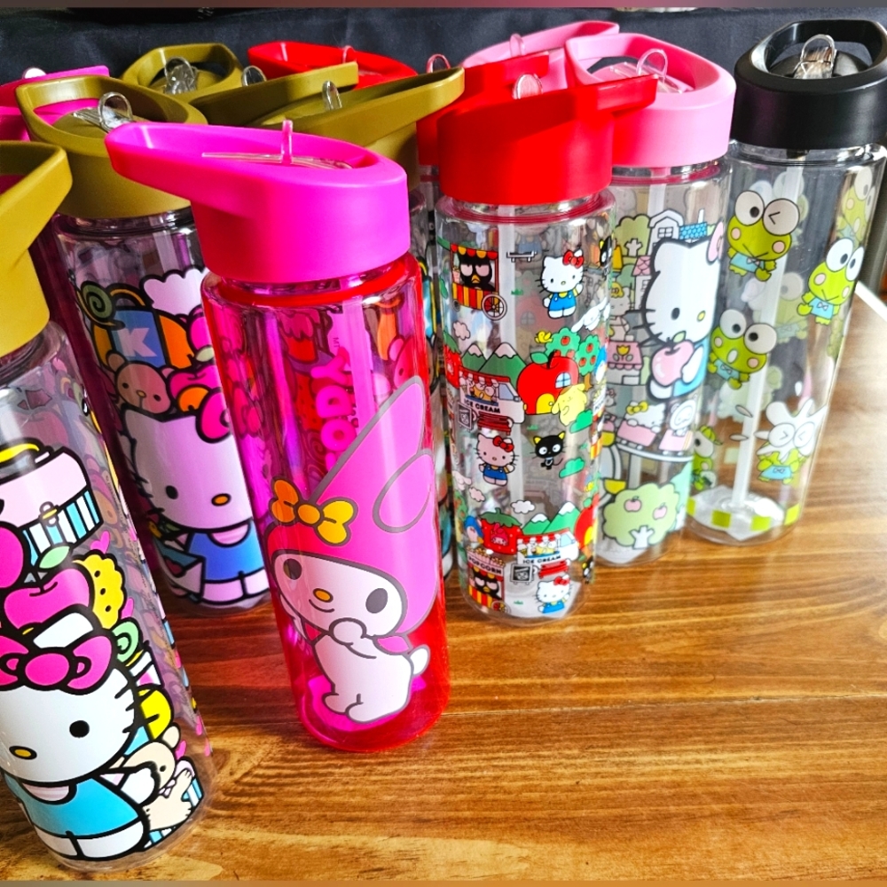 Hello Kitty Sanrio, NWT water bottles